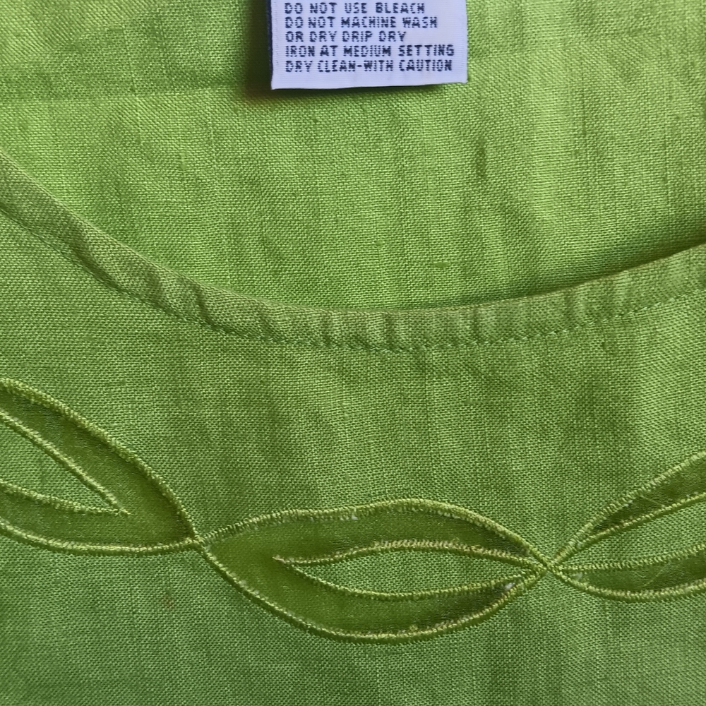JSONG 100% Linen Tank Top - Picture 4 of 6